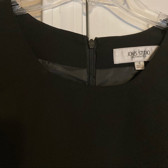 Jones Studio- Black cocktail dress- size 6 - Picture 3 of 7